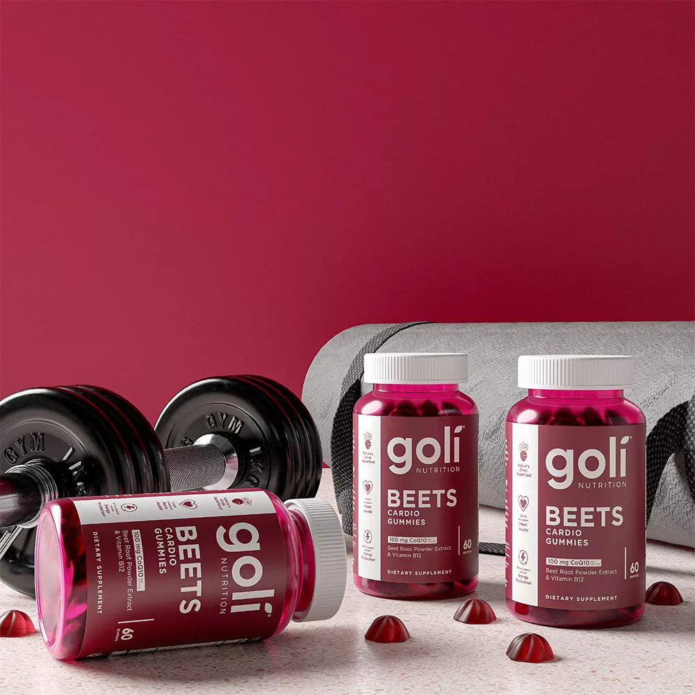 Goli Beets Cardio Gummies (60 Gummies)
