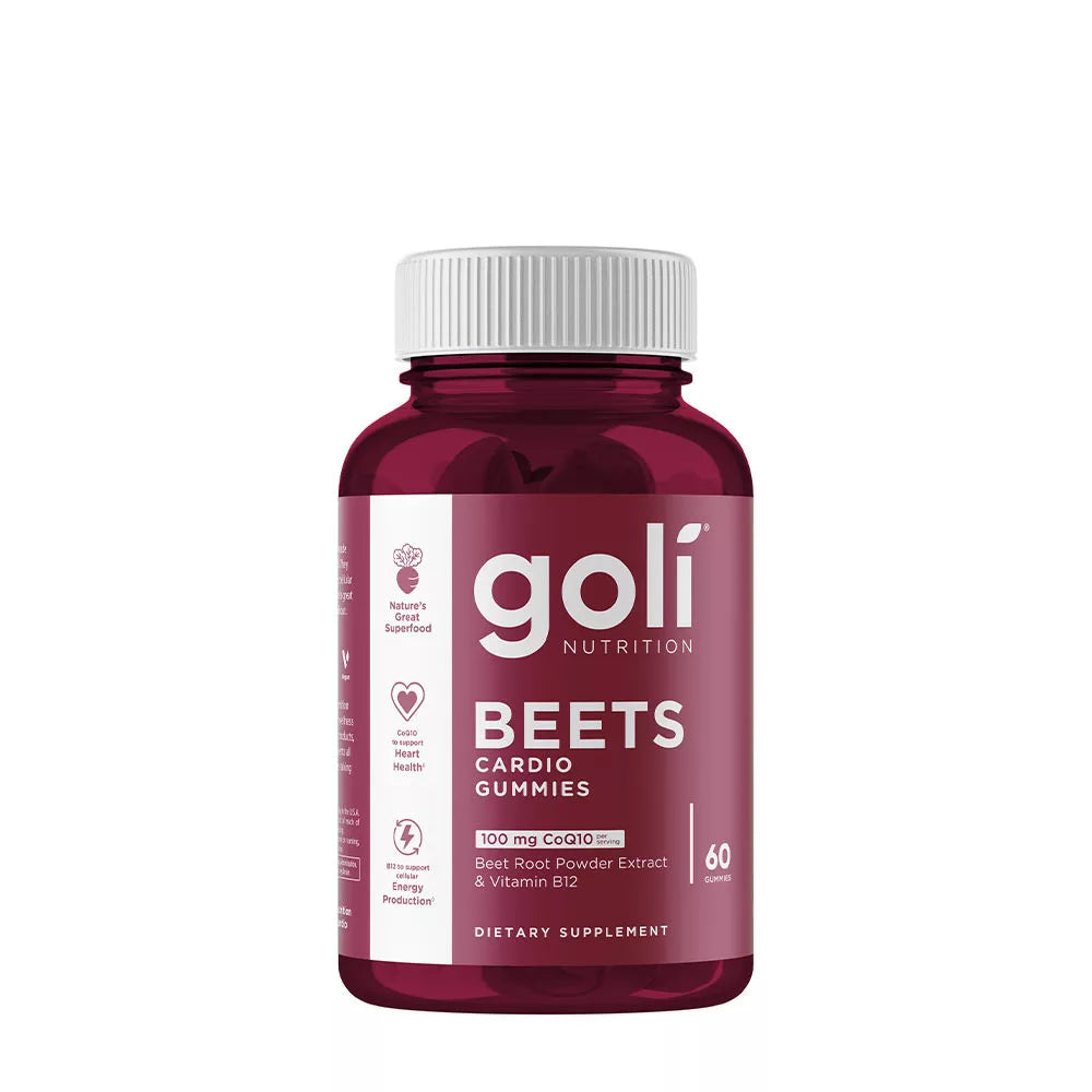Goli Beets Cardio Gummies (60 Gummies)