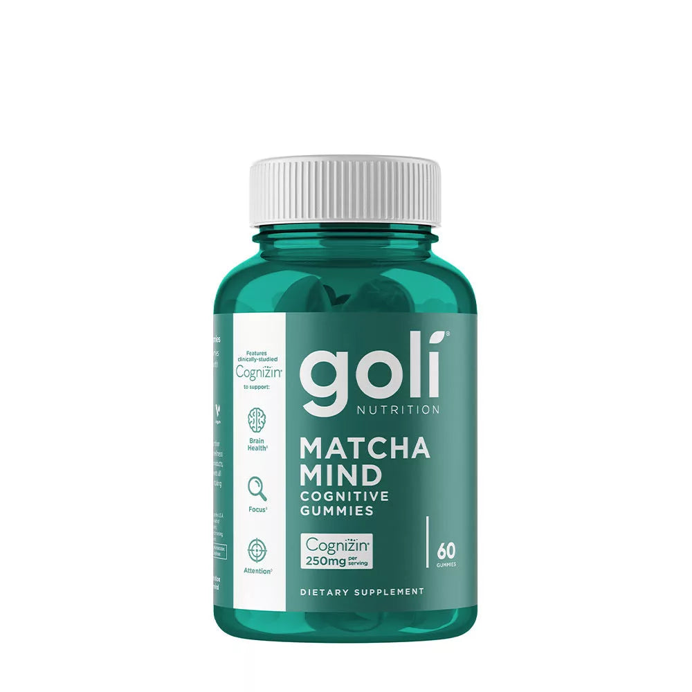 Goli Matcha Mind Gummies (60 Gummies)