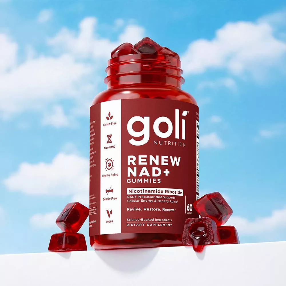 Goli Renew NAD+ Gummies (60 Gummies)