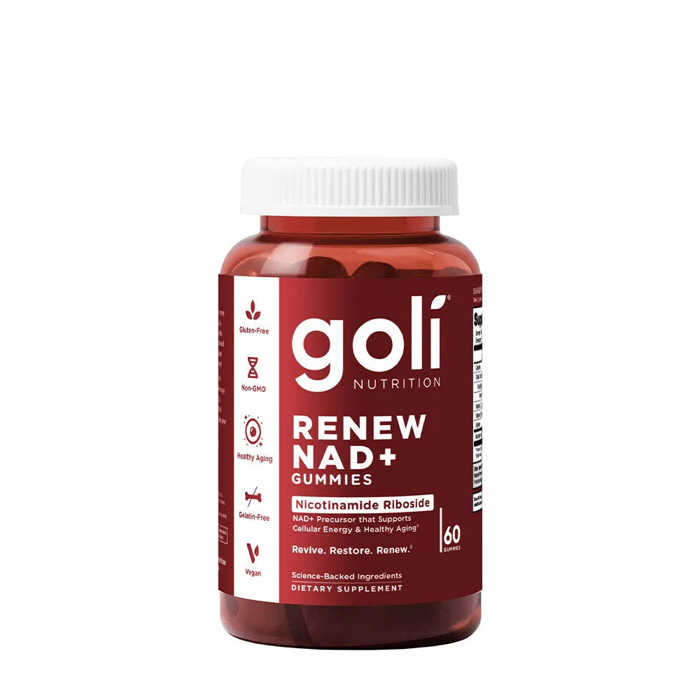 Goli Renew NAD+ Gummies (60 Gummies)