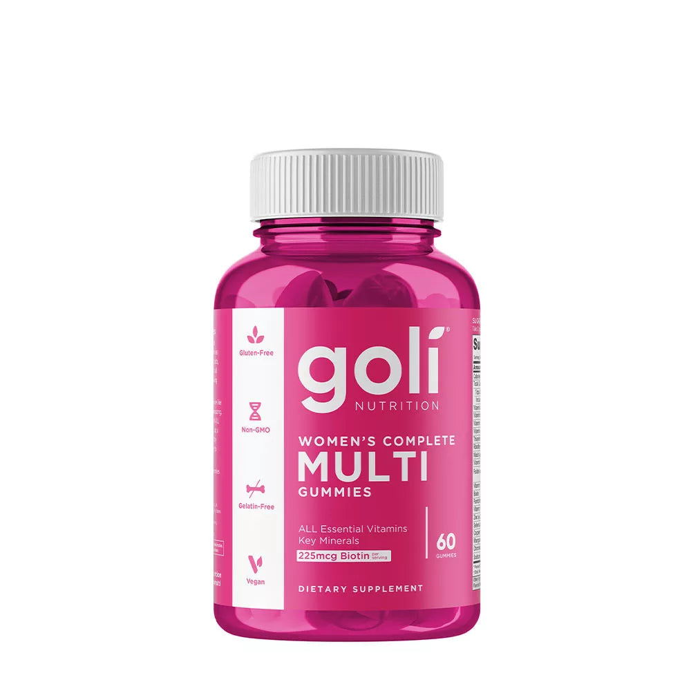 Goli Women's Complete Multi Gummies (60 Gummies)