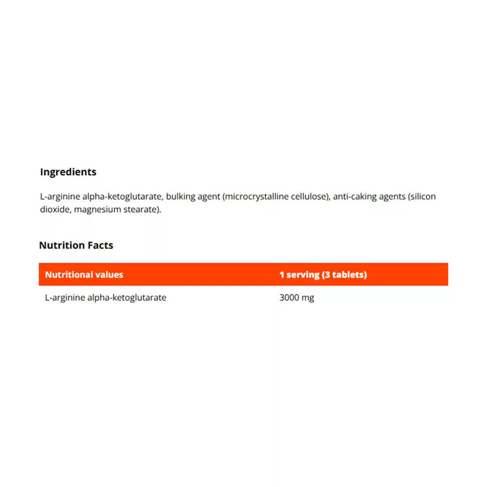 GymBeam Arginine A.K.G (120 Tablets)