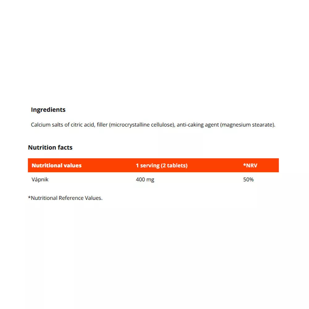 GymBeam Calcium (120 Tablets)