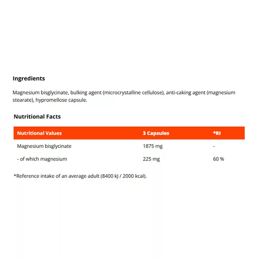 GymBeam Magnesium Chelate (bisglycinate) (90 Capsules)