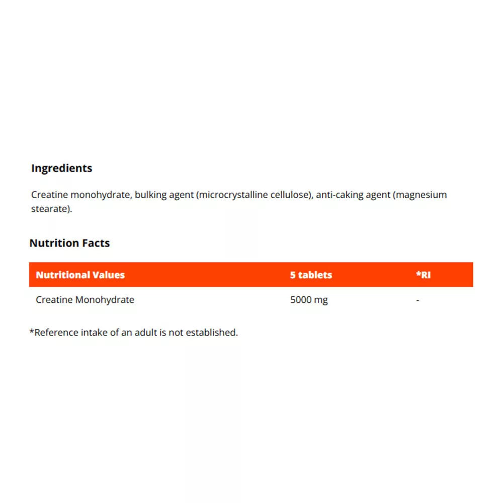 GymBeam Creatine TABS 1000 mg (300 Tablets)