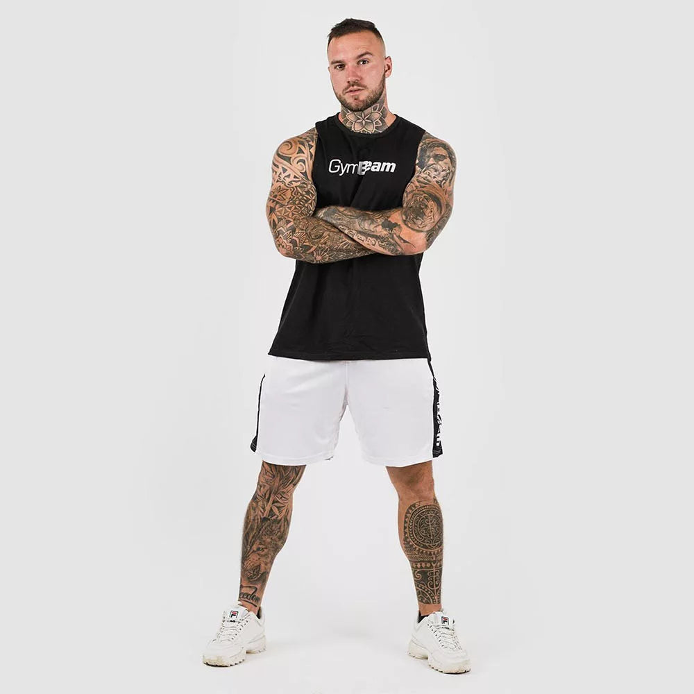 GymBeam Cut Off Tank (XXL, Black)