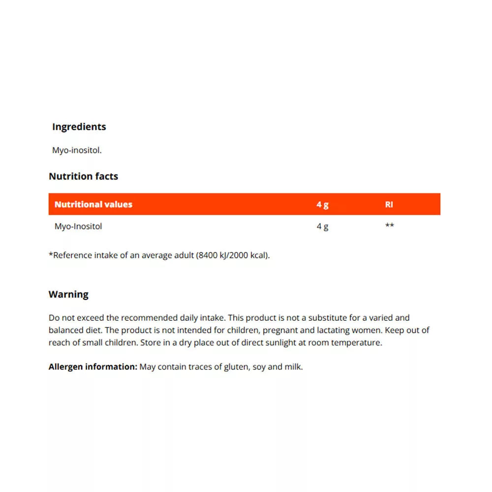 GymBeam Myo-Inositol (250 g)