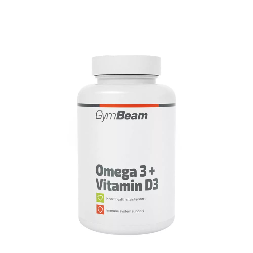 GymBeam Omega 3 + Vitamin D3 (90 Capsules)