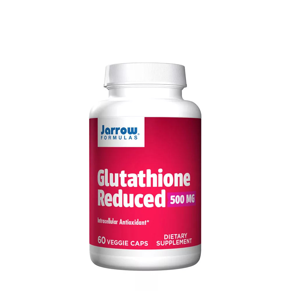 Jarrow Formulas Glutathione Reduced 500 mg (60 Veg Capsules)