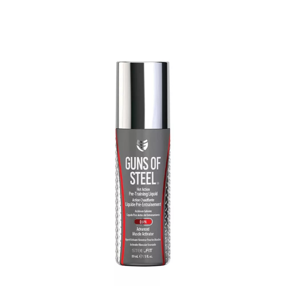 Steelfit Guns of Steel® Hot Action Pre-training Liquid (89 ml)