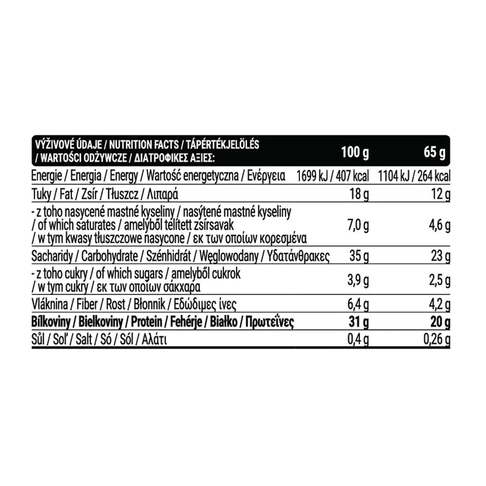 Extrifit Hero Protein Bar 31% (65 g, Choco Vanilla)