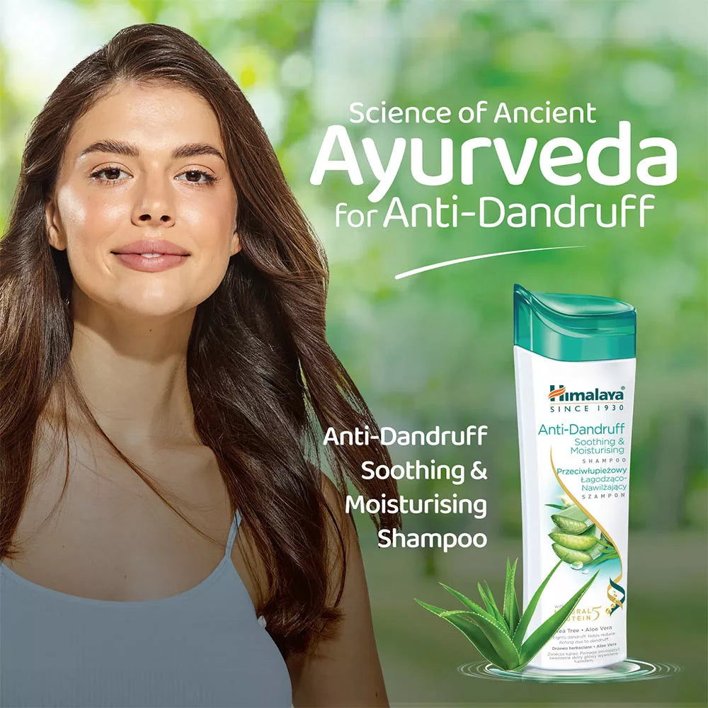 Himalaya Anti-dandruff Shampoo (400 ml, Tea Tree – Aloe Vera)