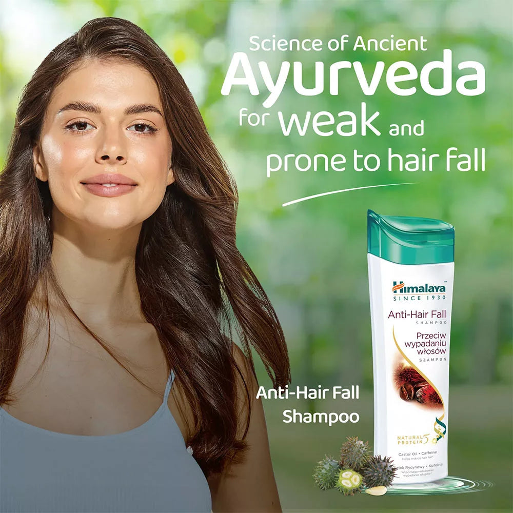 Himalaya Anti-hair Fall Shampoo (400 ml, Castor – Caffeine)