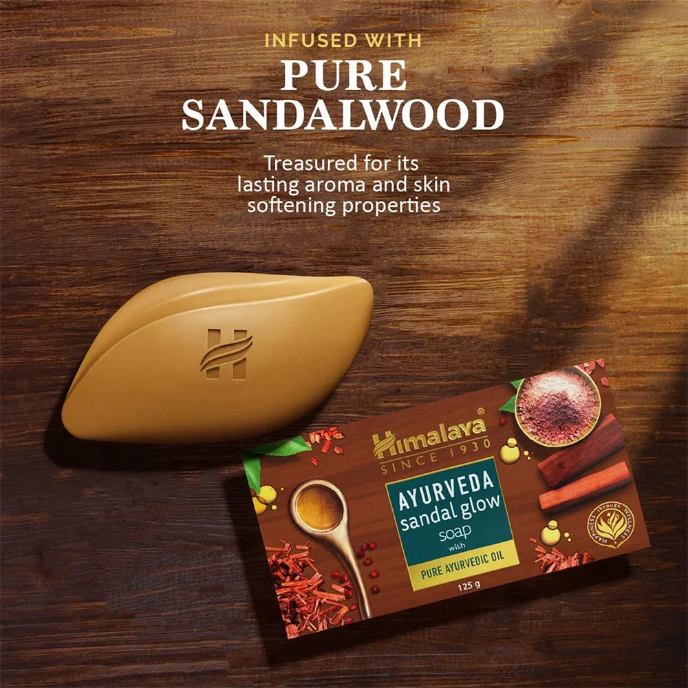 Himalaya Ayurveda Sandal Glow Soap (125 g)