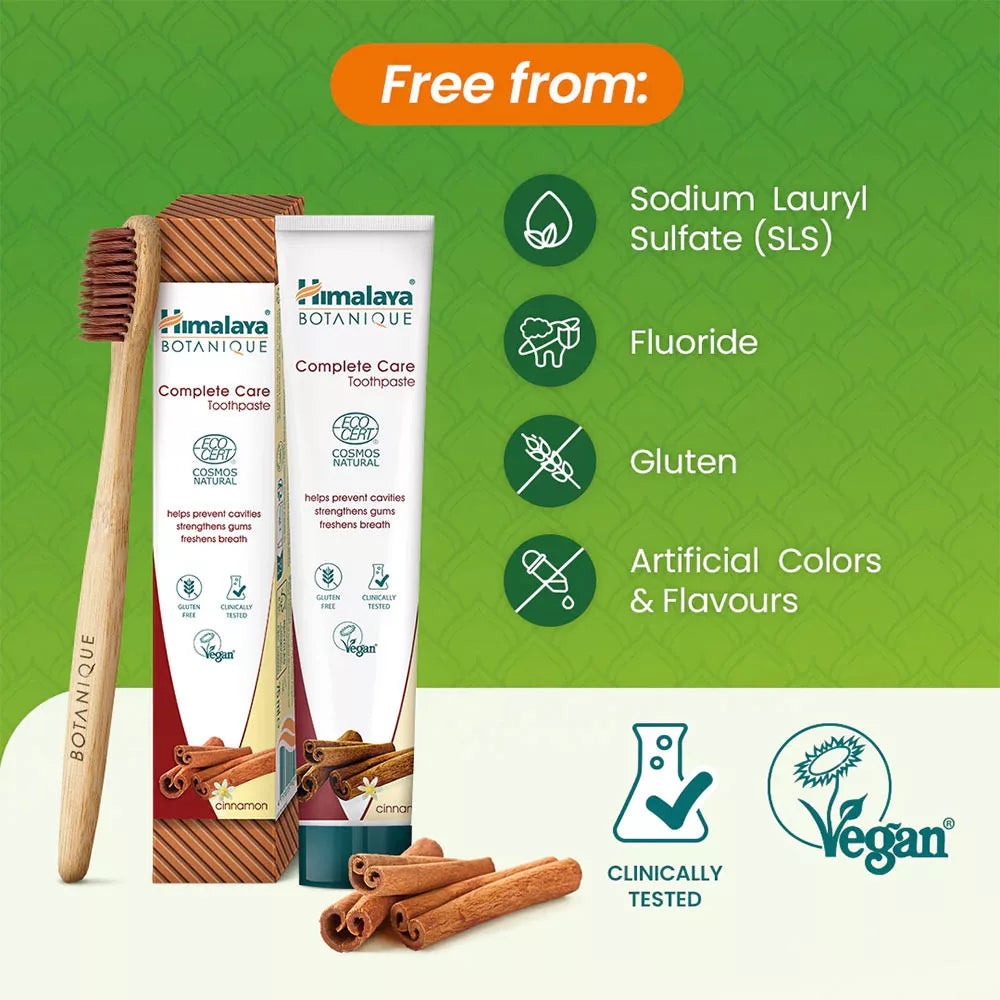 Himalaya Botanique Complete Care Toothpaste (75 ml, Cinnamon)