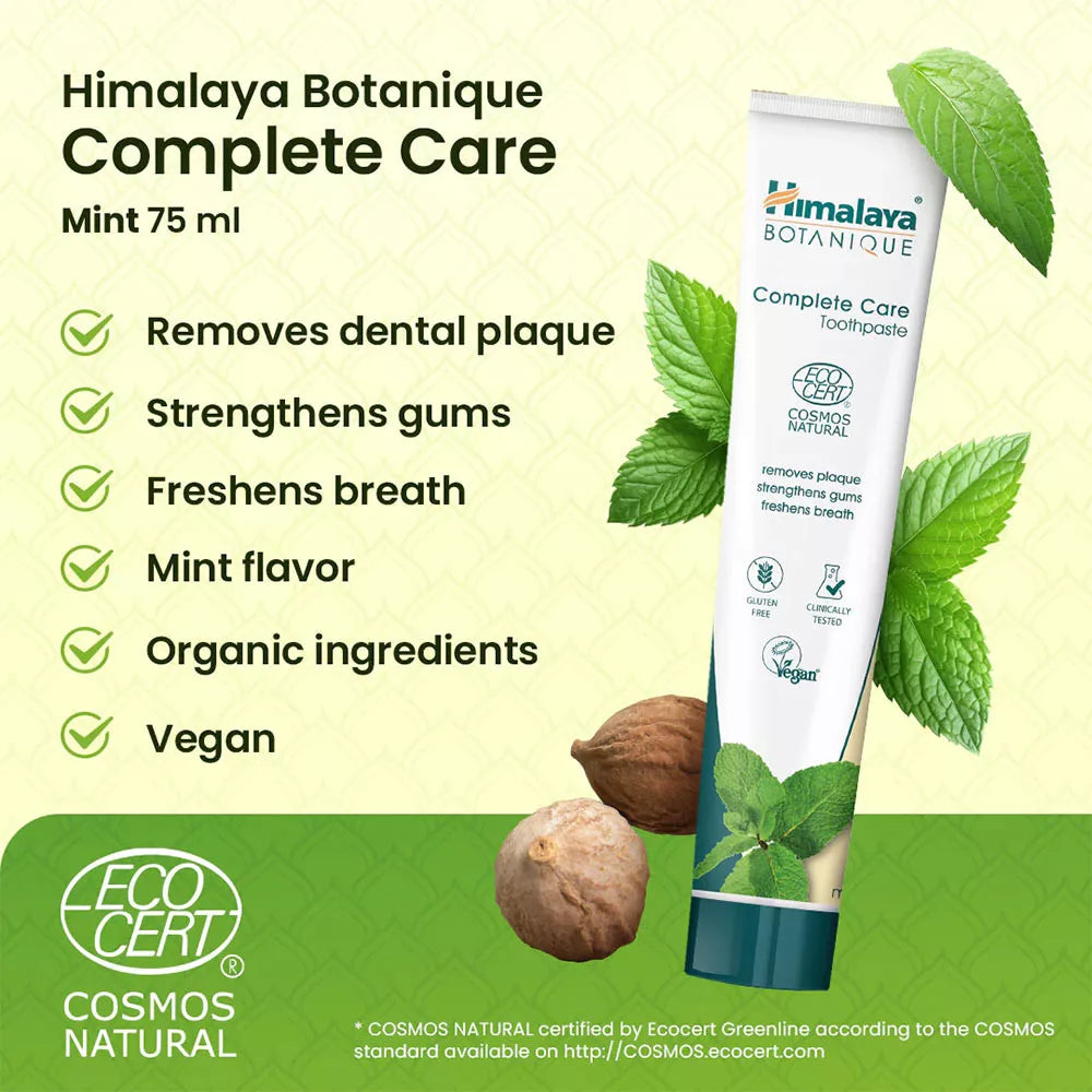 Himalaya Botanique Complete Care Toothpaste (75 ml, Mint)