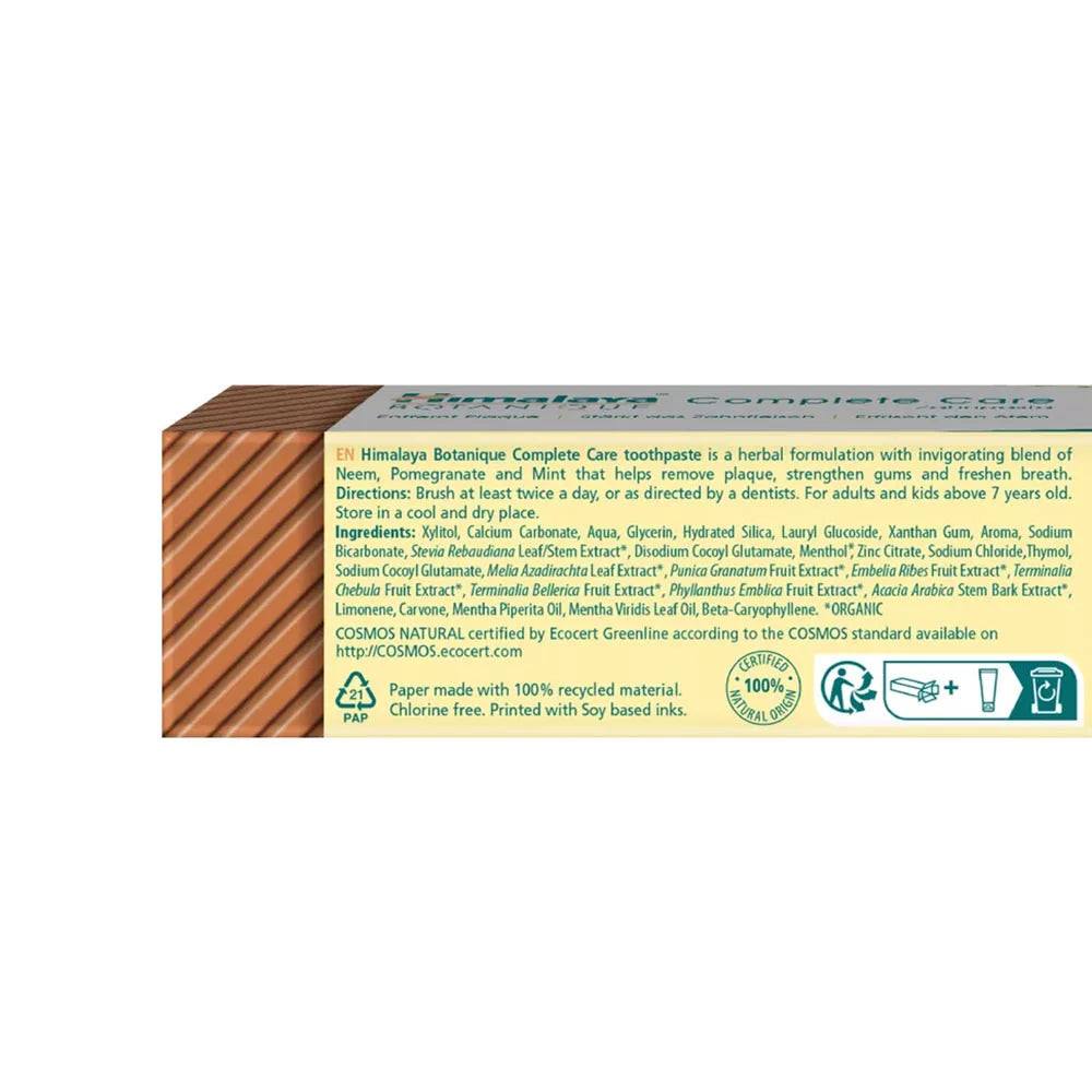 Himalaya Botanique Complete Care Toothpaste (75 ml, Mint)