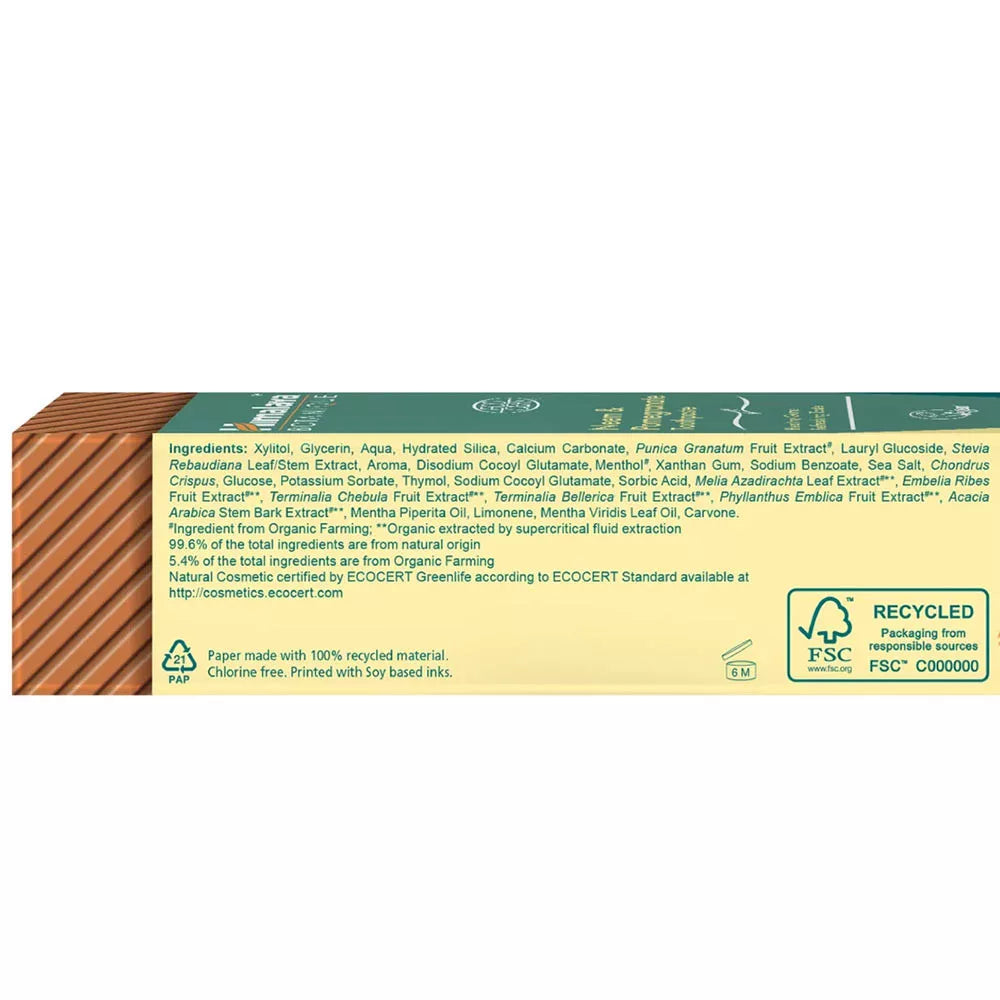 Himalaya Botanique Neem Pomegranate Toothpaste (75 ml, Neem & Pomegranate)