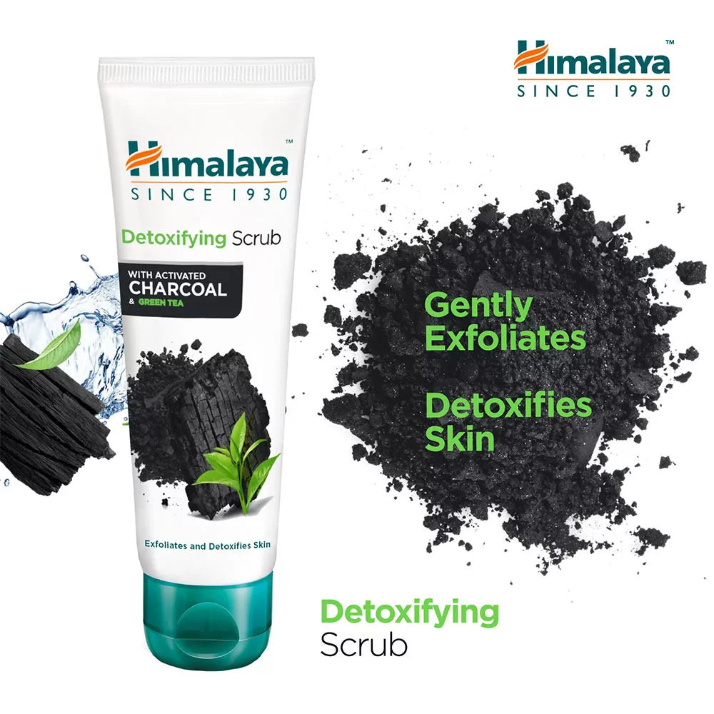 Himalaya Charcoal & Green Tea Scrub (75 ml)