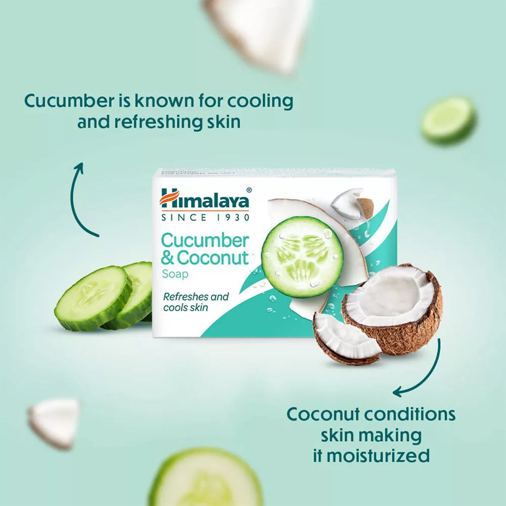 Himalaya Cucumber Coconut Rejuvenating Soap (75 g)