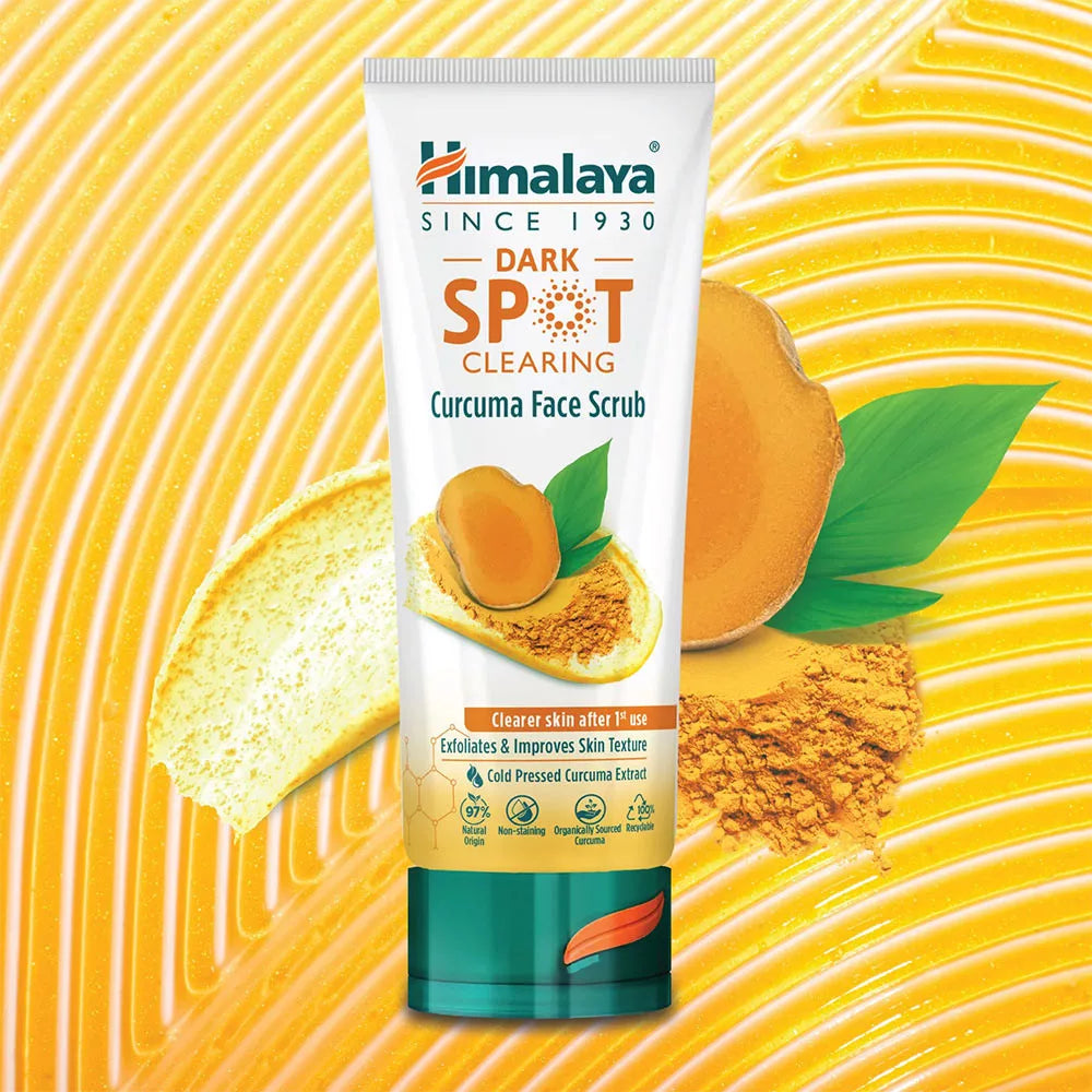 Himalaya Dark Spot Clearing Curcuma Face Scrub (75 ml)