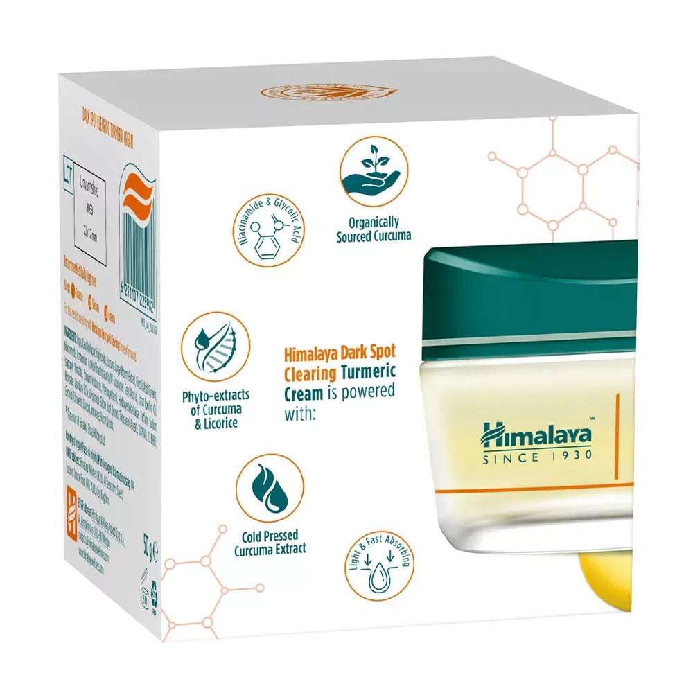 Himalaya Dark Spot Clearing Curcuma Turmeric Cream (50 g, Curcuma)