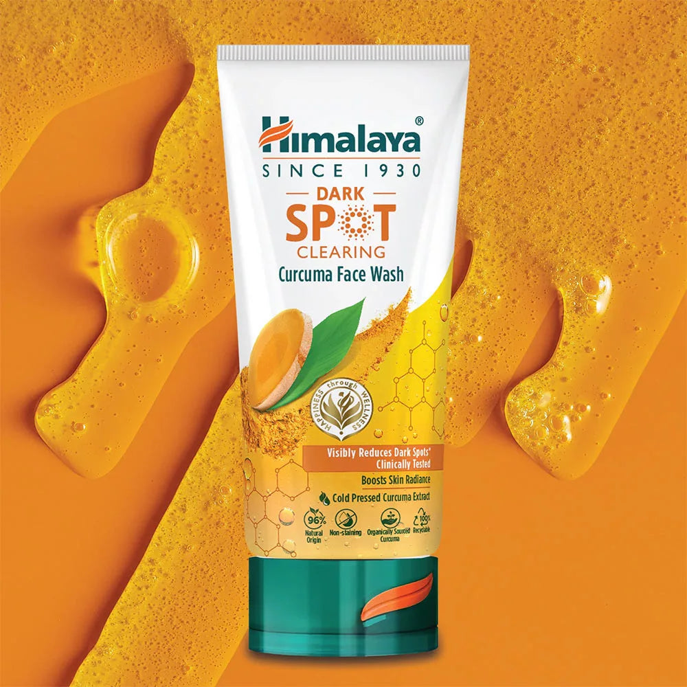 Himalaya Dark Spot Clearing Face Wash (150 ml, Curcuma)