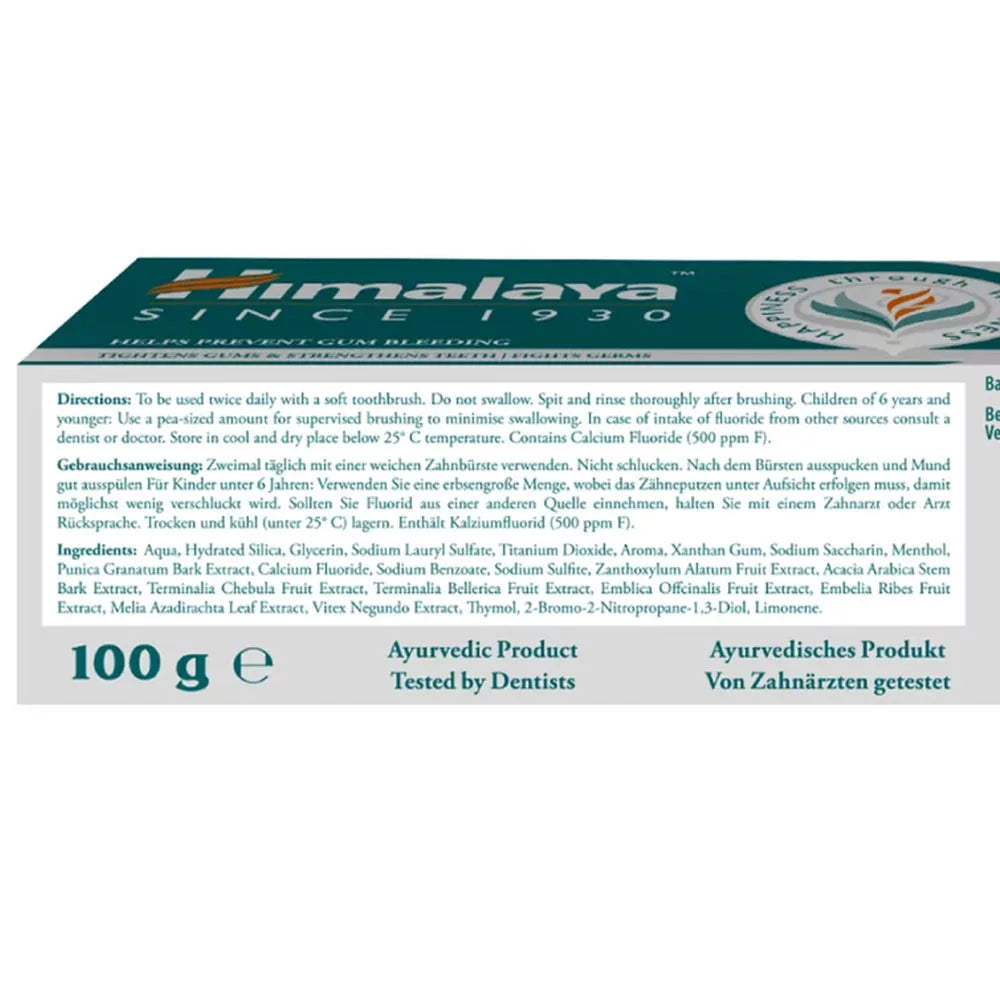 Himalaya Dental Cream Toothpaste (100 g, Pomegranate)