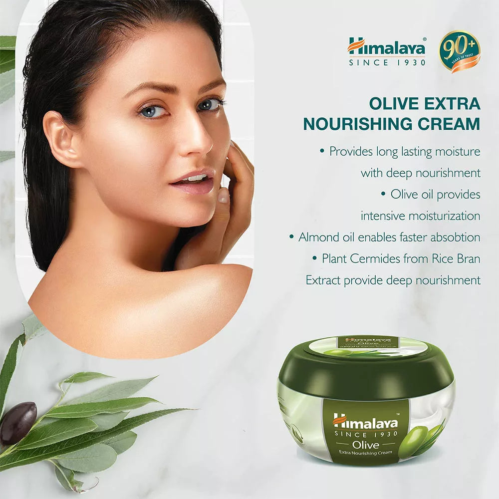 Himalaya Extra Nourishing Olive Skin Cream (50 ml, Olive)