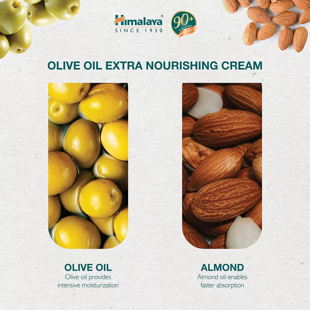 Himalaya Extra Nourishing Olive Skin Cream (50 ml, Olive)