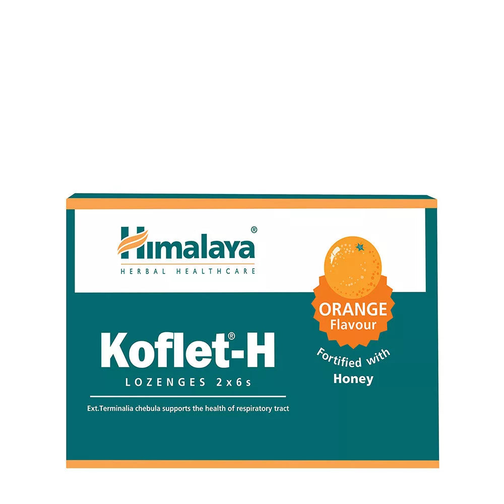 Himalaya Koflet-H (12 lozenges, Orange)