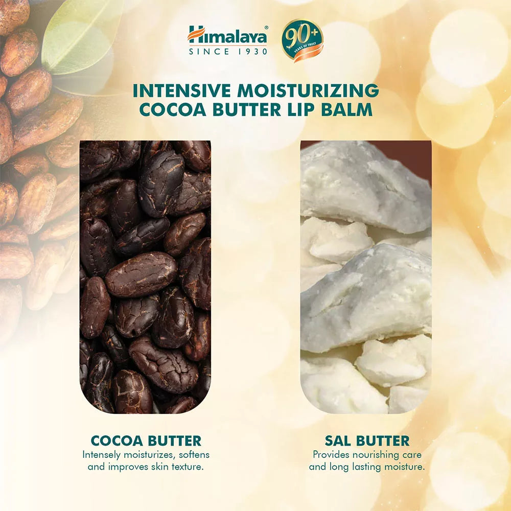 Himalaya Lip Balm (10 g, Cacao Butter)