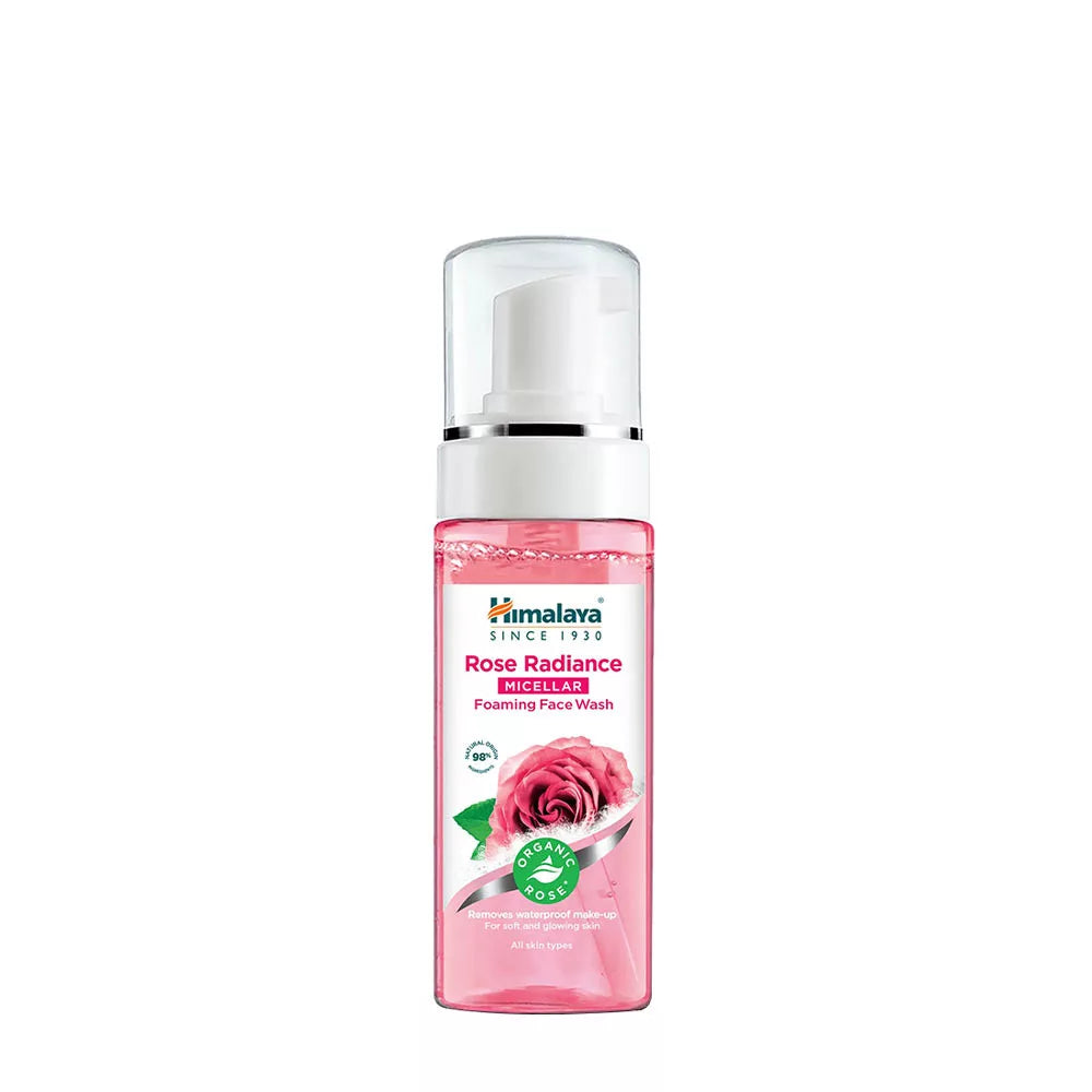 Himalaya Micellar Foaming Face Wash (150 ml, Rose Radiance)