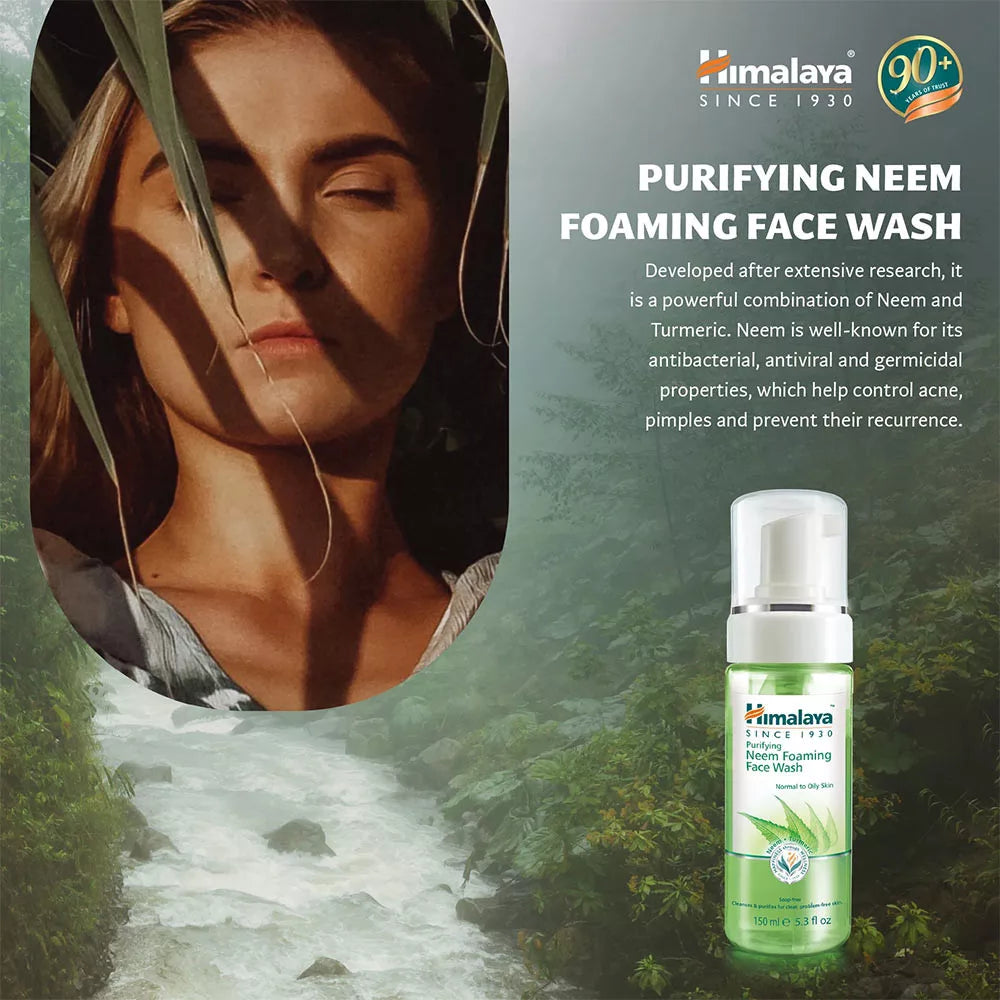 Himalaya Neem Foaming Face Wash (150 ml)