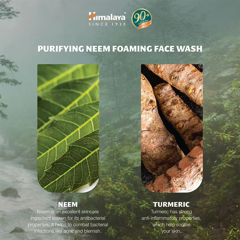 Himalaya Neem Foaming Face Wash (150 ml)