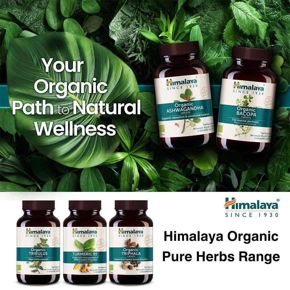 Himalaya Organic Bacopa (60 Capsules)
