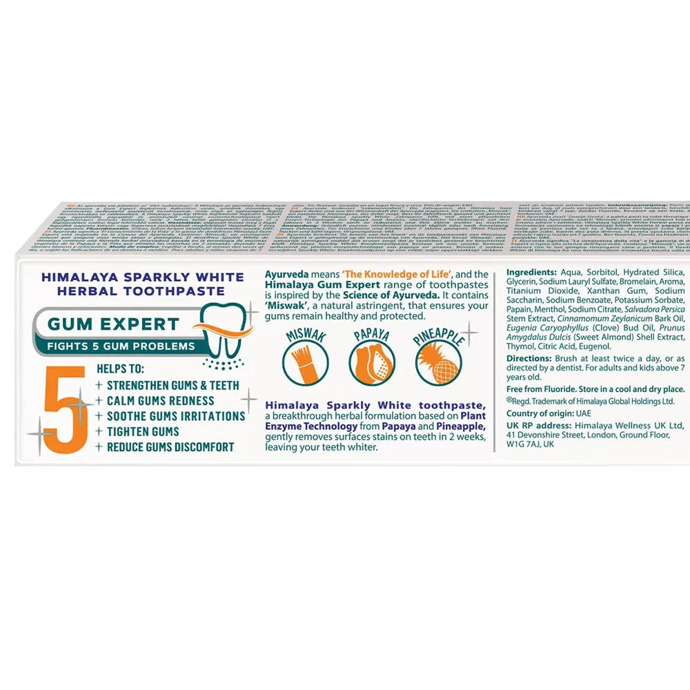 Himalaya Sparkly White Toothpaste (75 ml)