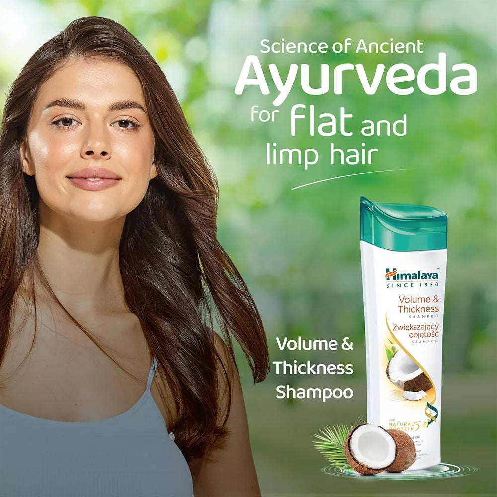 Himalaya Volume Thickness Shampoo (400 ml, Coconut)