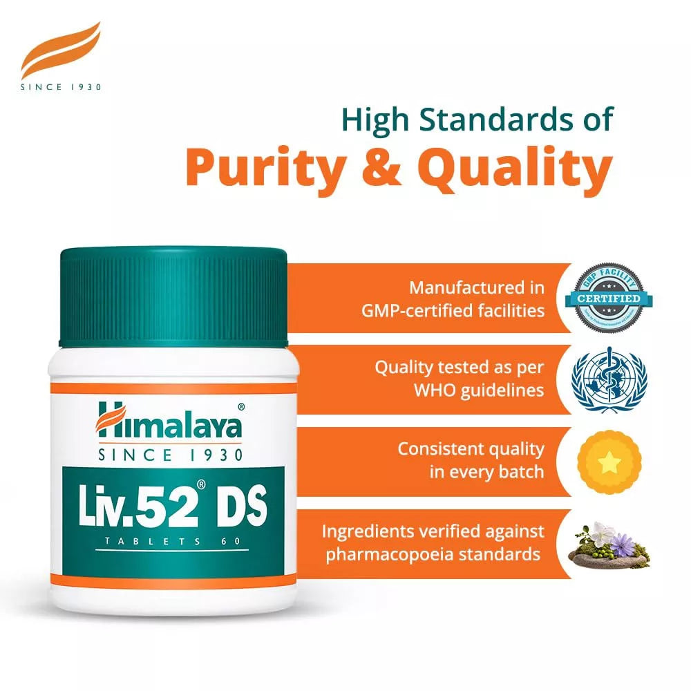 Himalaya Liv.52 DS (60 Tablets)