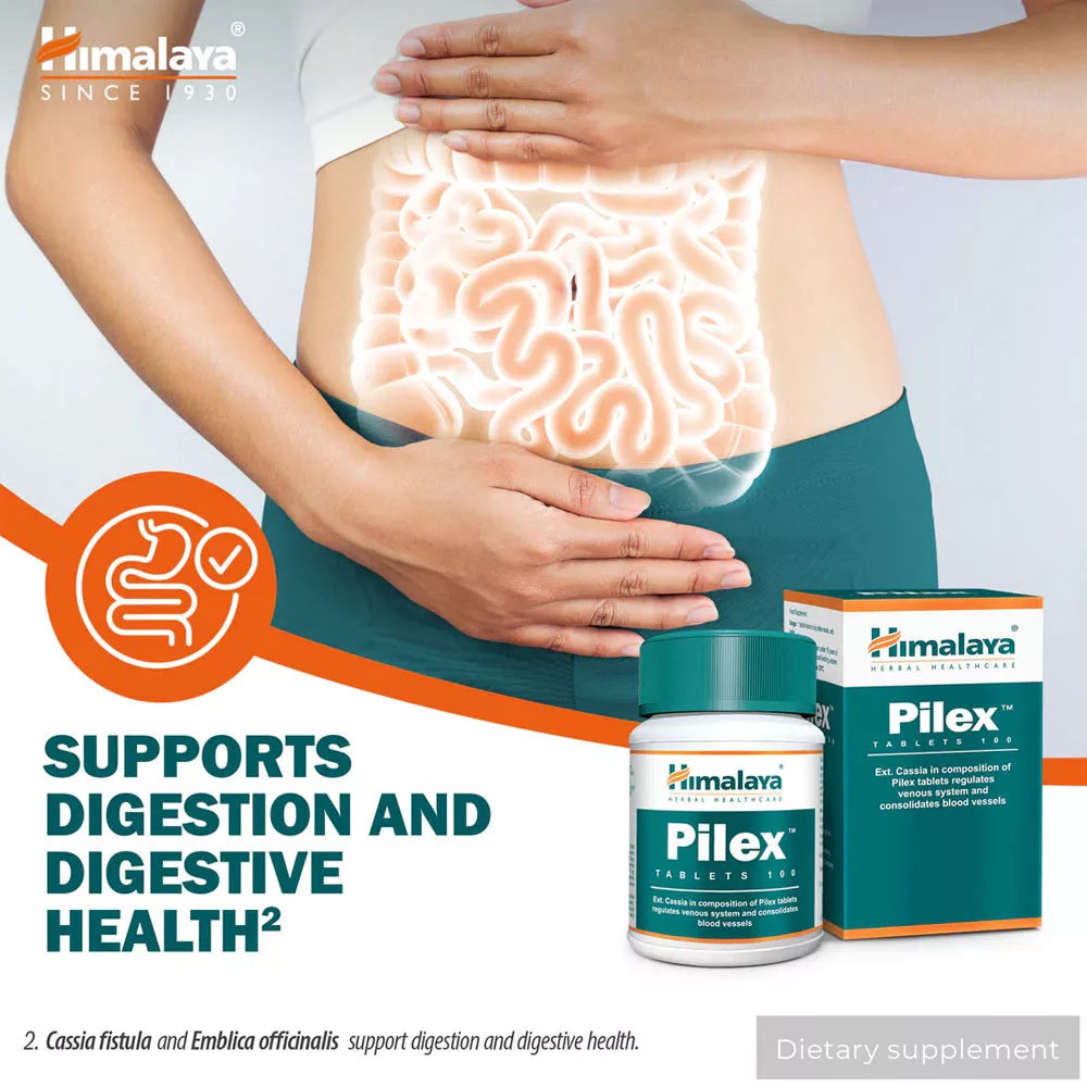 Himalaya Pilex (100 Tablets)