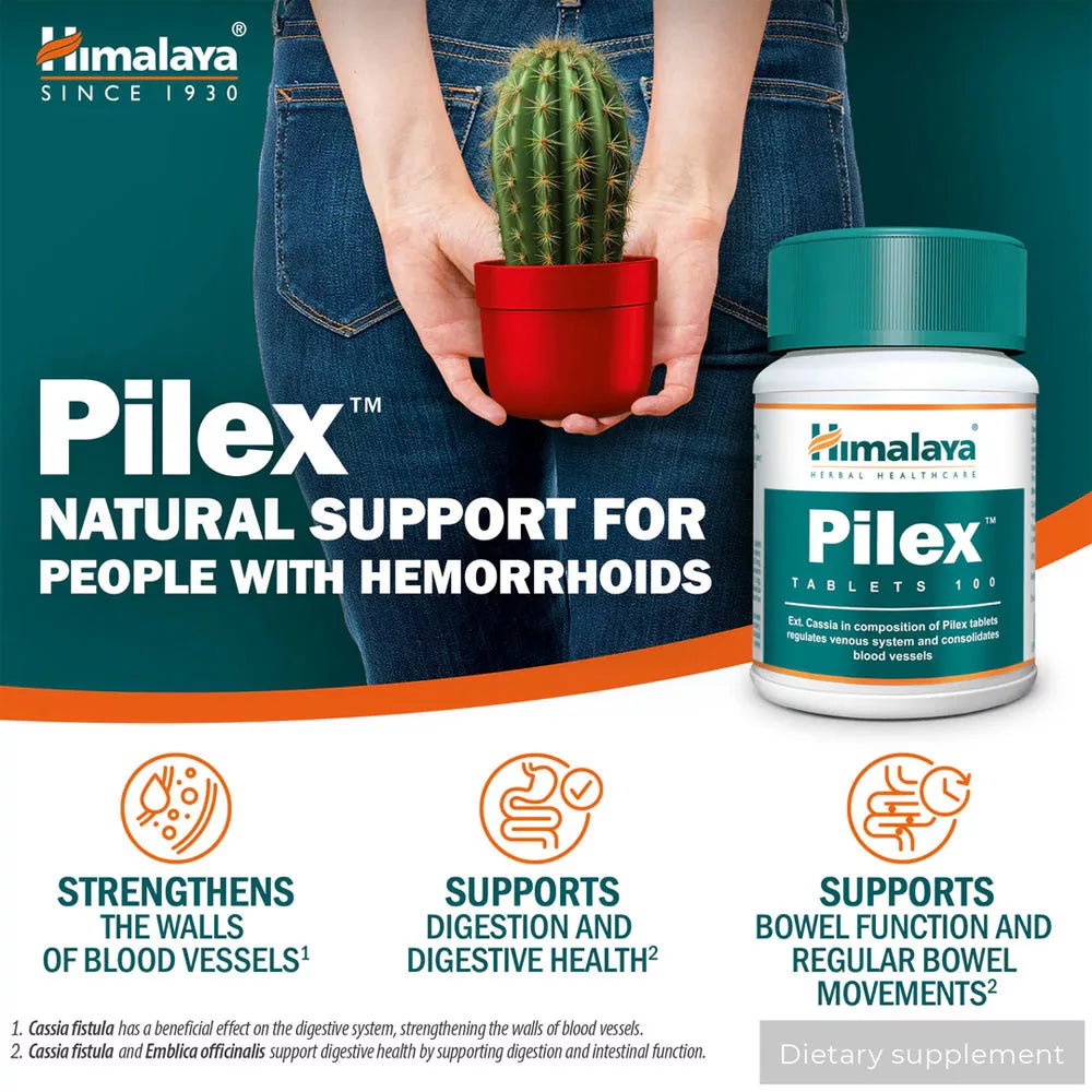 Himalaya Pilex (100 Tablets)