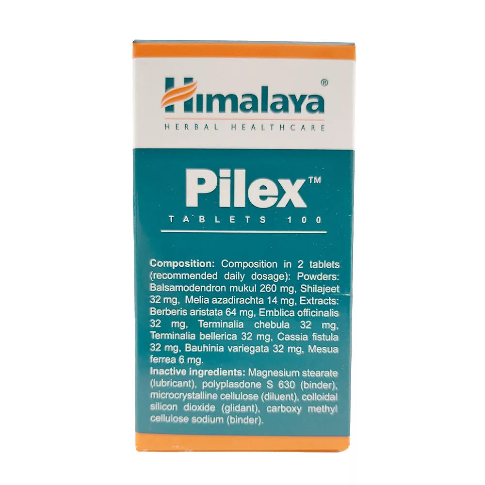 Himalaya Pilex (100 Tablets)