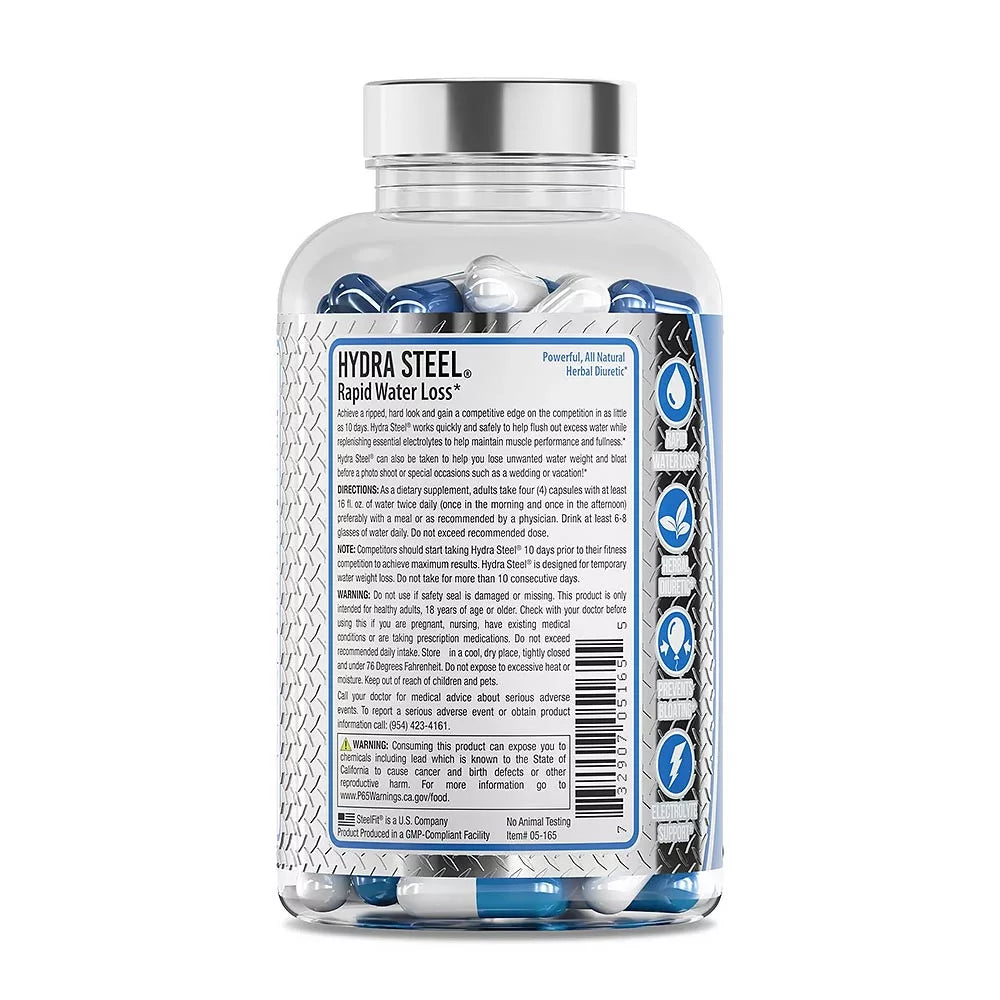 Steelfit Hydra Steel® Advanced Diuretic Formula (80 Capsules)