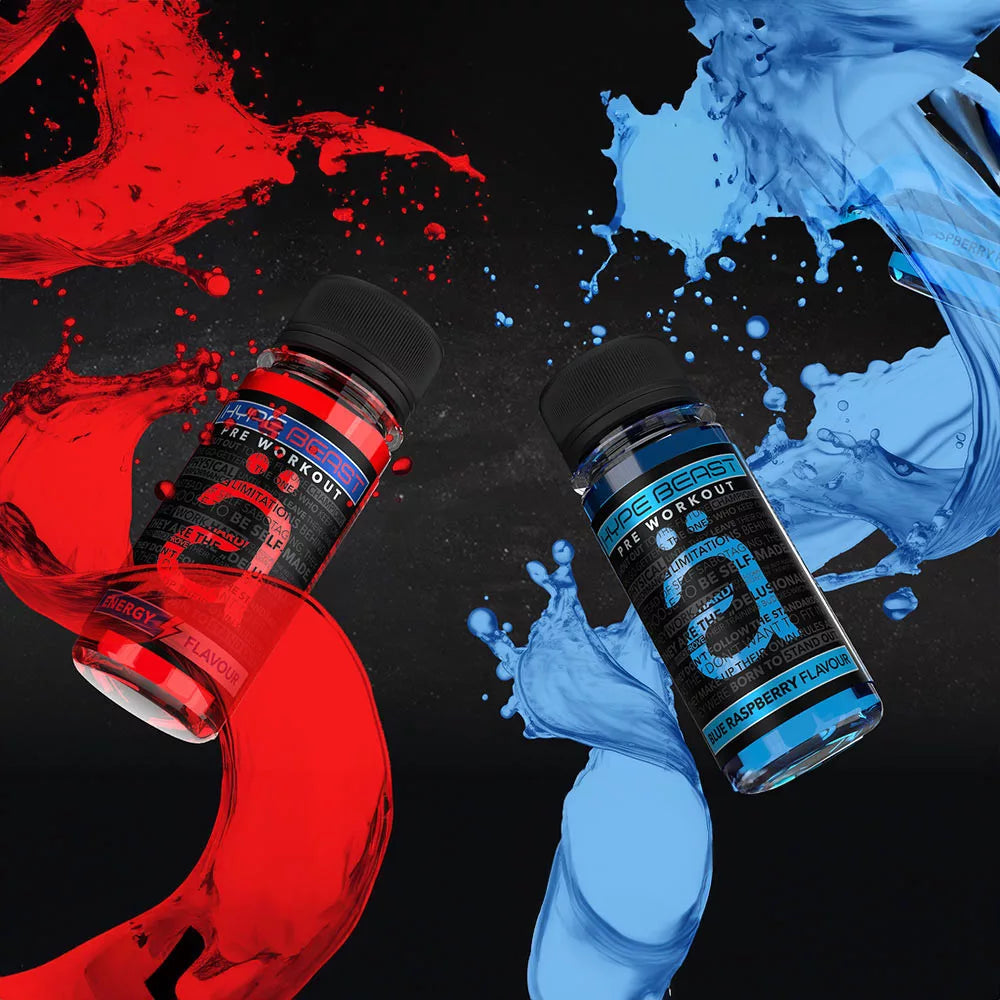 Nanosupps Hype Beast Pre-workout Shot (60 ml, Blue Raspberry)