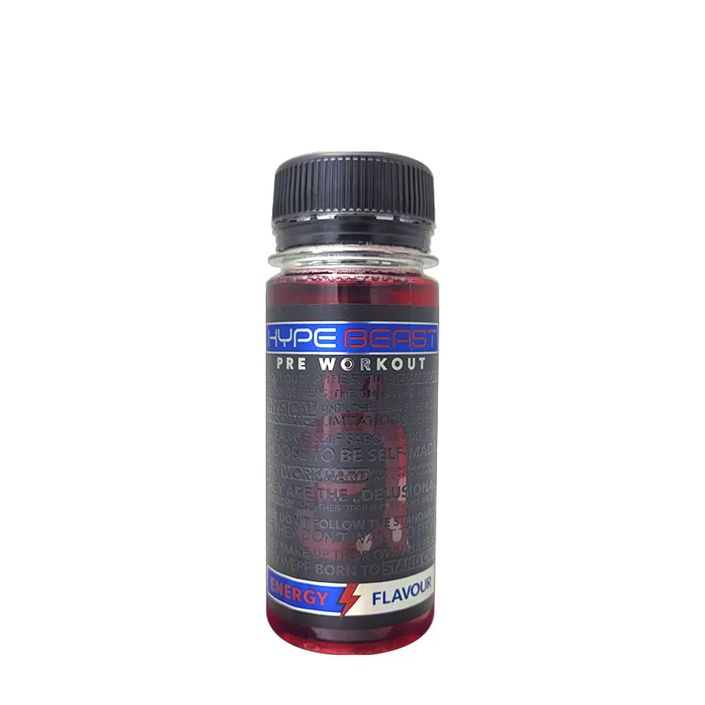 Nanosupps Hype Beast Pre-workout Shot (60 ml, Blue Raspberry)