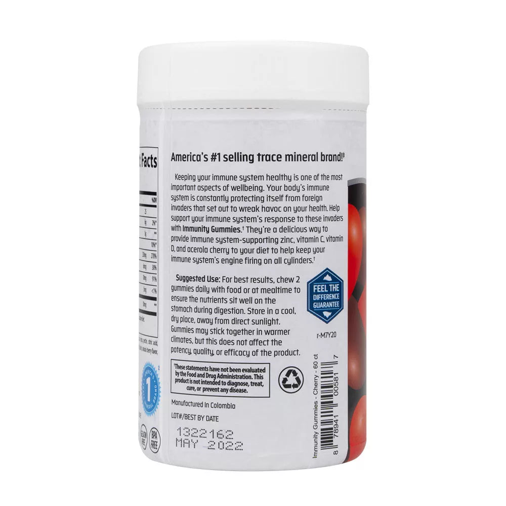 Trace Minerals Immunity Gummy (60 Gummies)