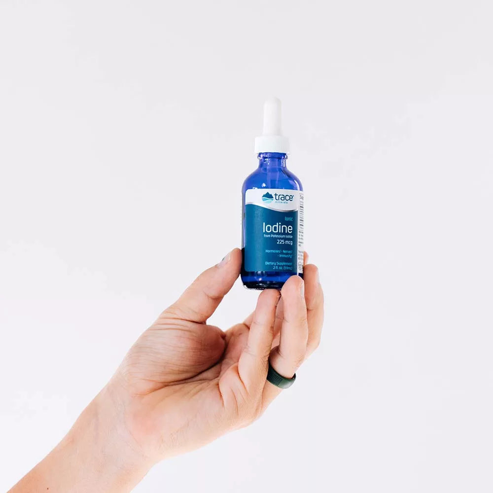 Trace Minerals Liquid Ionic Iodine 225 mcg (59 ml)