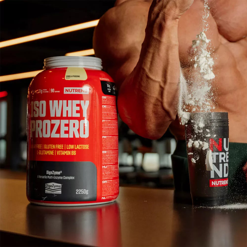 Nutrend Iso Whey Prozero (2250 g, Vanilla Pudding)