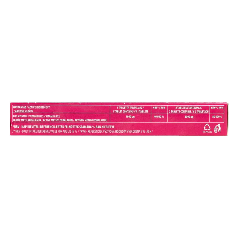 JutaVit Vitamin B12 Active Methylcobalamin (30 Tablets)